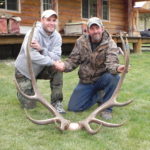 Elk Matt took with guide Randy