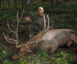 6X6 elk Matt took in 2010