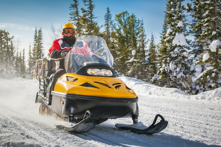 Snowmobiling in Idaho